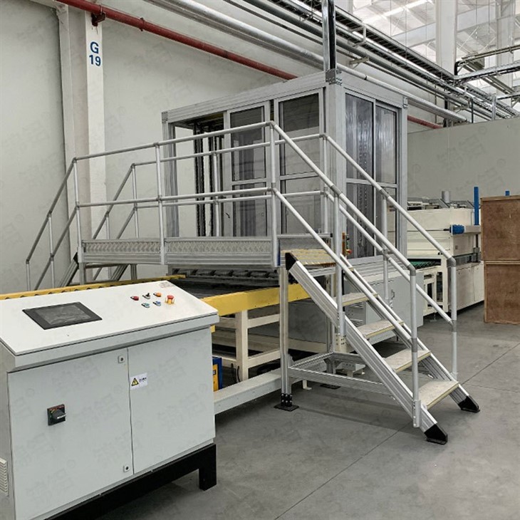 Immovable Aluminum Profile Stairs